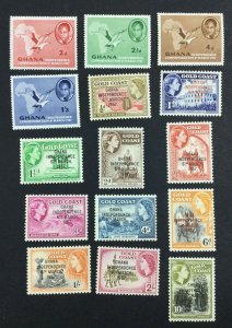 MOMEN: GOLD COAST SG # 1957 GROUP MINT OG H £ LOT #6733