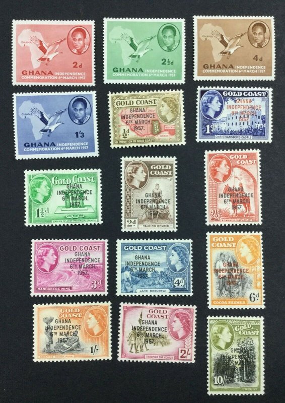 MOMEN: GOLD COAST SG # 1957 GROUP MINT OG H £ LOT #6733