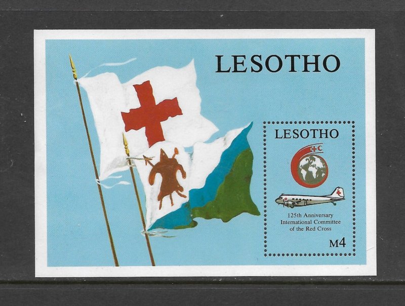 LESOTHO -CLEARANCE SALE!  #699  RED CROSS  MNH