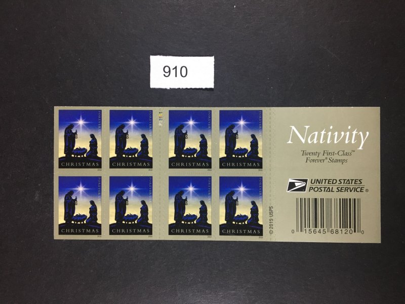MOMEN: US STAMPS # 5144a BOOKLET PANE FOREVER MINT NH $50 LOT #E 910