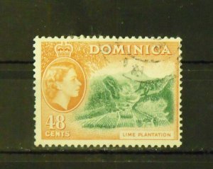 16599   DOMINICA   Used # 153                            CV$ 11.00