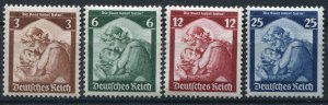 Germany  Sc.#  448-51  MLH