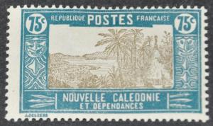 DYNAMITE Stamps: New Caledonia Scott #153  MINT hr