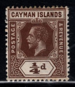 Cayman Islands Scott 32 MH* KGV stamp