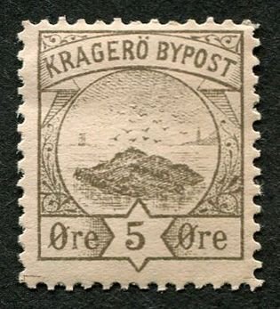 Norway Local Post - KRAGERÖ - MH Complete MH