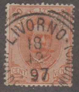 Italy Scott #69 Stamp - Used Single