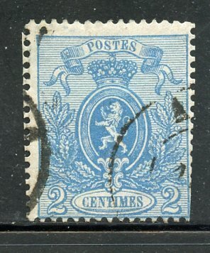 Belgium # 25b, Used.