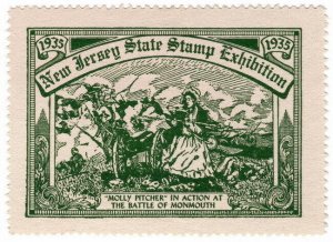 (I.B) US Cinderella : Philatelic Exhibition (New Jersey 1935)