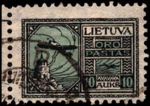 Lithuania #C18-C20, Complete Set(3), 1922, Used