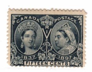 $ Canada Scott #58 mint, NH, fine, regummed