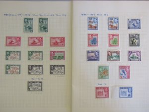 FIJI 1938-55 GVI  mint collection that includes - 70709