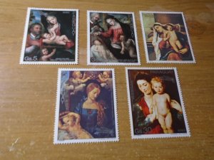 Paraguay  #  C701-05   MNH  Paintings/ Nude