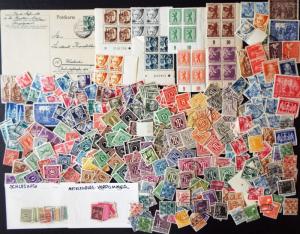 GERMANY Large Mix of Allied Occupation Stamps