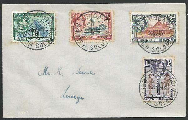 SOLOMON IS 1943 cover LUNGA cds............................................11395