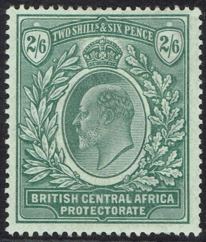 BRITISH CENTRAL AFRICA 1903 KEVII 2/6