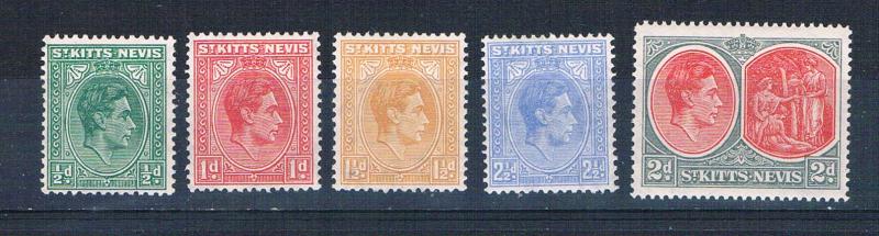 St Kitts-Nevis 79-83 MLH George VI 1938 (S0891)