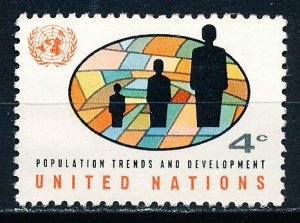 United Nations - New York #151 Single Unused