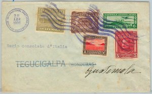 47945 - GUATEMALA - POSTAL HISTORY - COVER 1936 Birds ARCHITECTURE