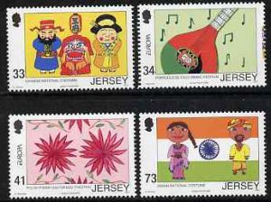 Jersey 2006 Europa - Children\'s Stamp Designs set of 4 u...