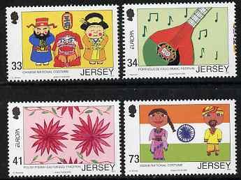 Jersey 2006 Europa - Children\'s Stamp Designs set of 4 u...