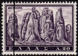 Greece 692 - Used - 20L Rock of Meteora (1961)