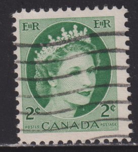 Canada 338 Queen Elizabeth II, Wilding Portrait 1954