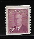 CANADA, 299,  MINT HINGED HINGE REMNANT, GEORGE VI