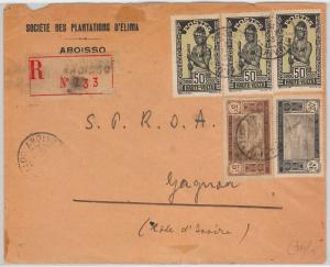 Upper Volta / Haute-Volta / Burkina Faso -  POSTAL HISTORY: COVER to FRANCE 1933