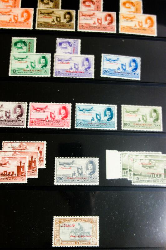 Egypt Stamps Early Specialized Collection mint/used in Book