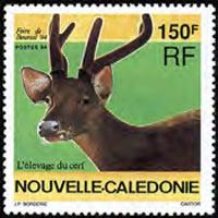 NEW CALEDONIA 1994 - Scott# 697 Deer Set of 1 NH