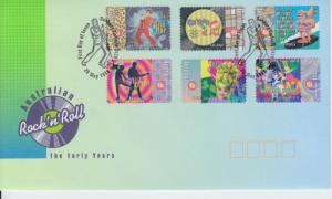 1998 Australia Rock Early Years (12SA) (Scott 1663-74) FDC  