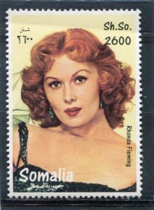 Somalia 1999 RHONDA FLEMING American Actress 1 value Perforated Mint (NH)