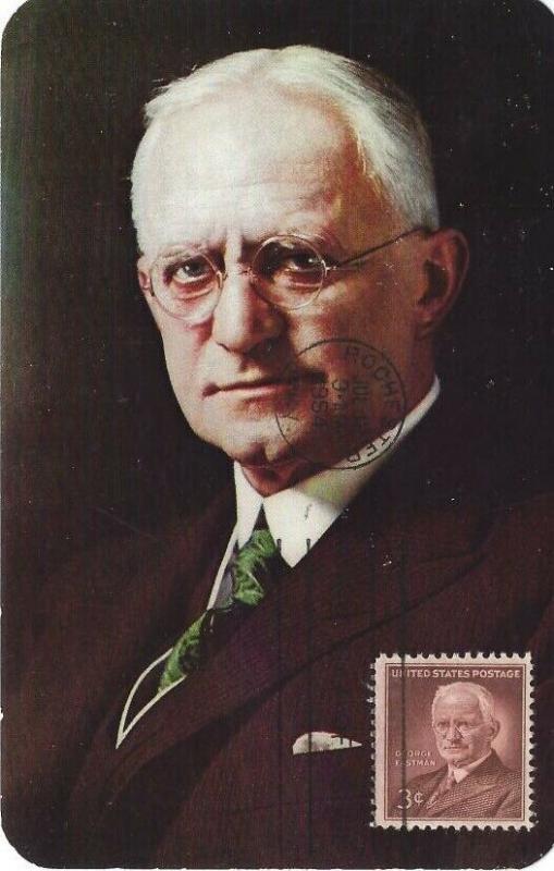 1062 3c GEORGE EASTMAN - Marks & Fuller post card