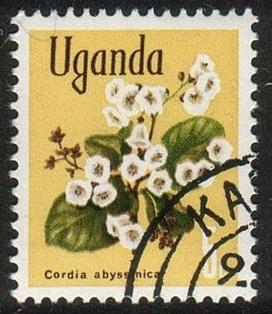 Uganda #115 - Cassia didymobotrya - Used (Ug-017)