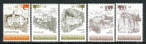 519 - SLOVENIA 2005 - Definitive Stamps - Old Towns - MNH Set