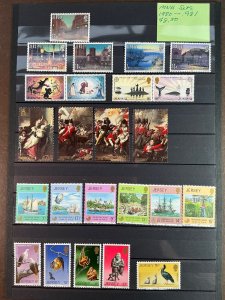 JERSEY MNH #217-21, 236-41, 242-5, 271-4, 275-9   - 5 complete sets *1980-81*