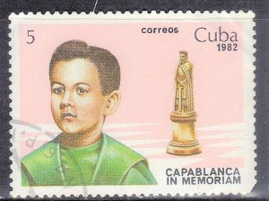 CUBA SC# 2560 **USED** 5c  1982     SEE SCAN