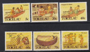 Tokelau # 157-162, Island Christmas, Mint NH, 1/2 Cat.