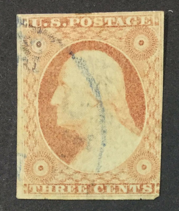 MOMEN: US STAMPS #11 USED LOT #47930