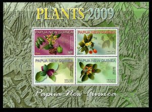 PAPUA NEW GUINEA SGMS1296 2009 PLANTS MNH