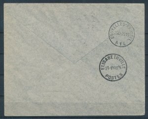 I2621 Belgium airmail good and very fine document - See photos