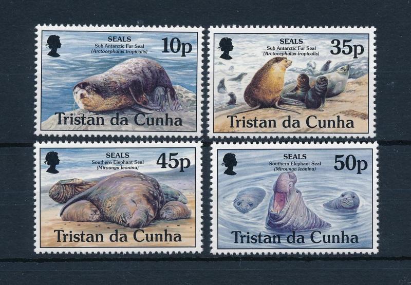 [52467] Tristan da Cunha 1995 Marine life Seals MNH