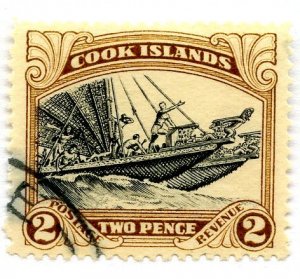 Cook Islands, Scott #93, Used