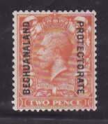 Bechuanaland -Sc#86- id9-unused og hinged 2p KGV-1913-24