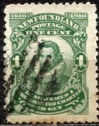 Newfoundland; 1910: Sc. # 87: Used Perf. 12 x 11 Single Stamp