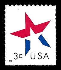 PCBstamps   US #3613 3c Star, 2002, MNH, (10)