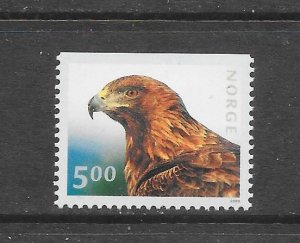 BIRDS - NORWAY #1253 GOLDEN EAGLE   MNH