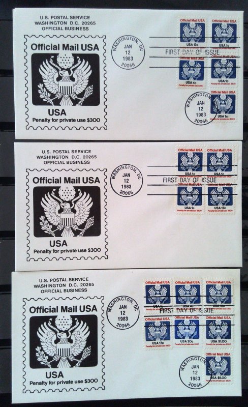 Official FDCs - Lot