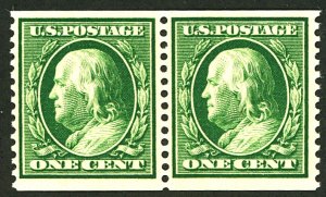 U.S. #352 MINT PAIR OG NH