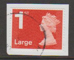 GB QE II Machin SG U2960a - 1st vermillion Large  - MA15 - No Source code